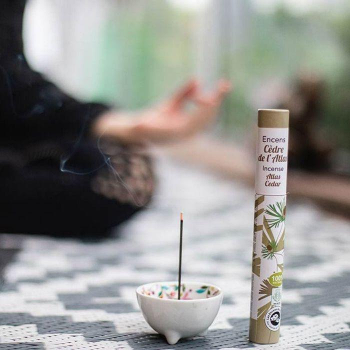 Vegetable Incense - Incense of the World - Atlas Cedar - 100% Natural - Reduced Smoke Emission - Ecological