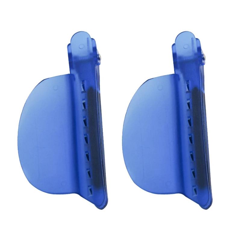 Professional Easy Speed Separator Clips Blue Color Sectioning Clips for Hair Extension