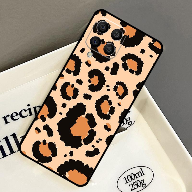 Luxury Leopard Case For Samsung Galaxy M15 M55 M12 M13 M14 M54 M23 M16 M11 M21 M31 M20 M34 M52 M32 M36 M56