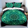 Mandala Art 3-Piece Set Decor Soft Comfortable Duvet Cover Bedding Set Included 1*Duvet Cover & 2*Pillowcases, Gift