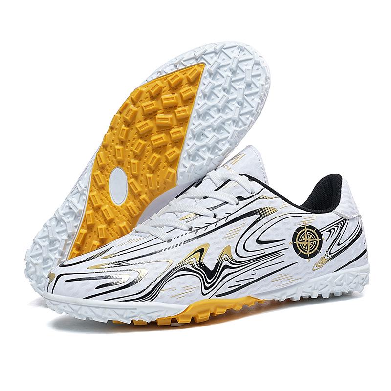 Kids' Plus Size Soccer Turf Shoes: Long Spike Training Sneakers for Youth