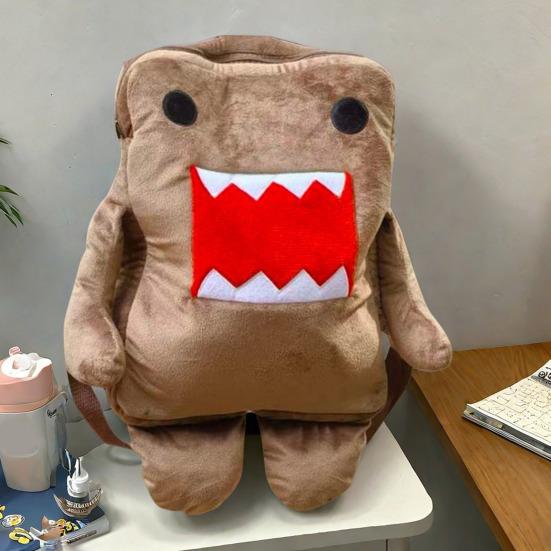 Anime Backpack for Teens Cute Plush Doll Backpack Street Casual Daypack Cartoon