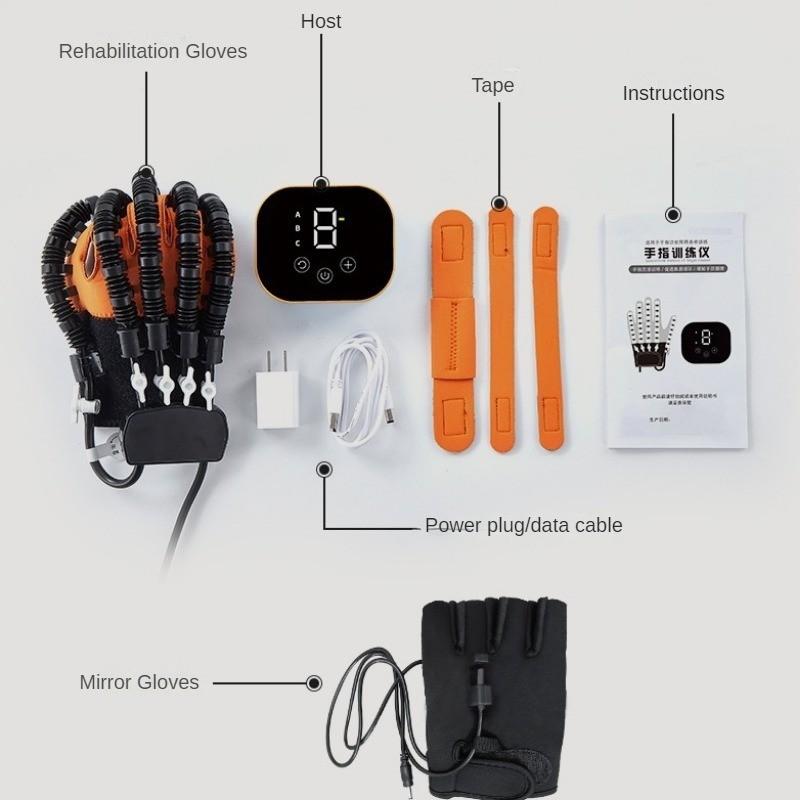 27 * 24 * 7cm Elderly Stroke Hemiplegia Five Finger Trainer Smart Hand Rehabilitation Training Equipment Rehabilitation Robot Gloves