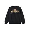 Jordan Brooklyn Fleece Lined Knitted Fabric Crew Neck Sports Long Sleeved Sweatshirt Women's Black/Sail White HJ0206-010