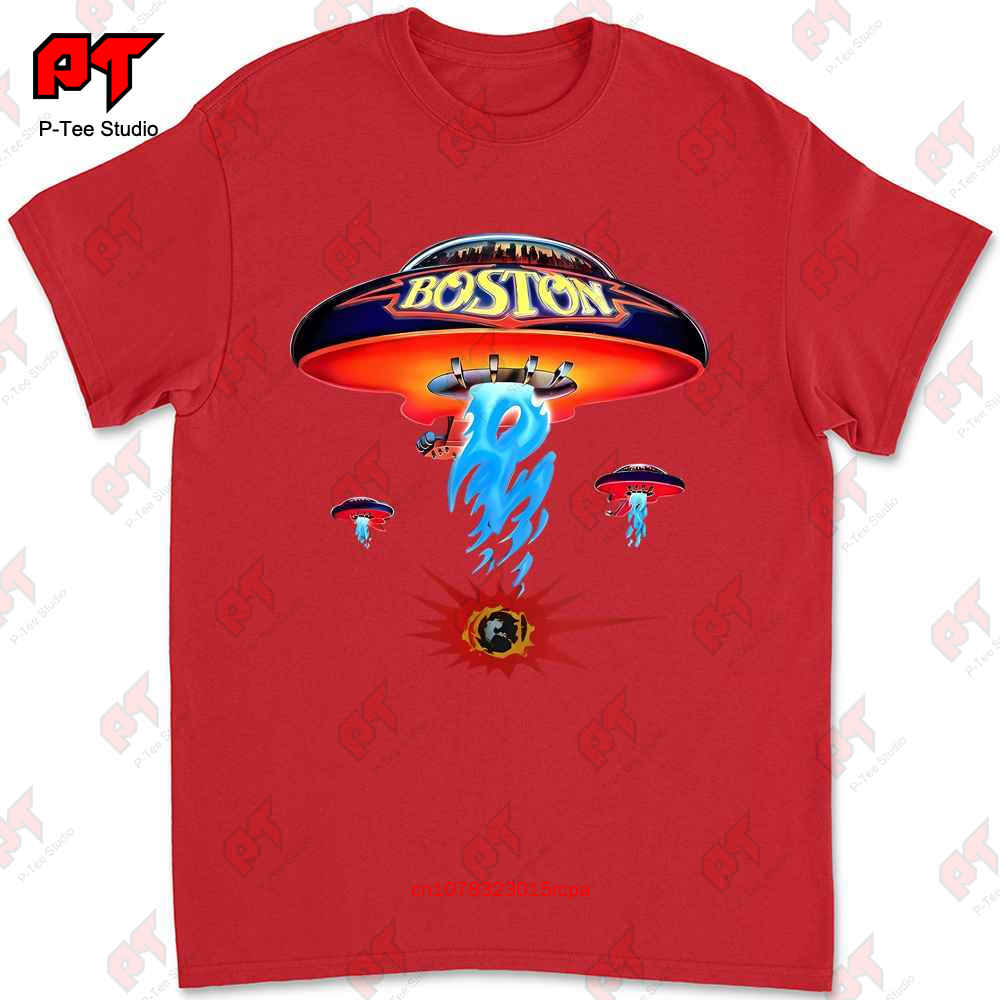 Sale Vintage Boston Rock Band Concert Tour T Shirt 1987 All Size J7ON S