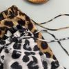 Skirt Women Summer Casual Versatile Leopard  Elastic Half Skirt Loose Comfortable Oversize Stretchy Bustier Skirt