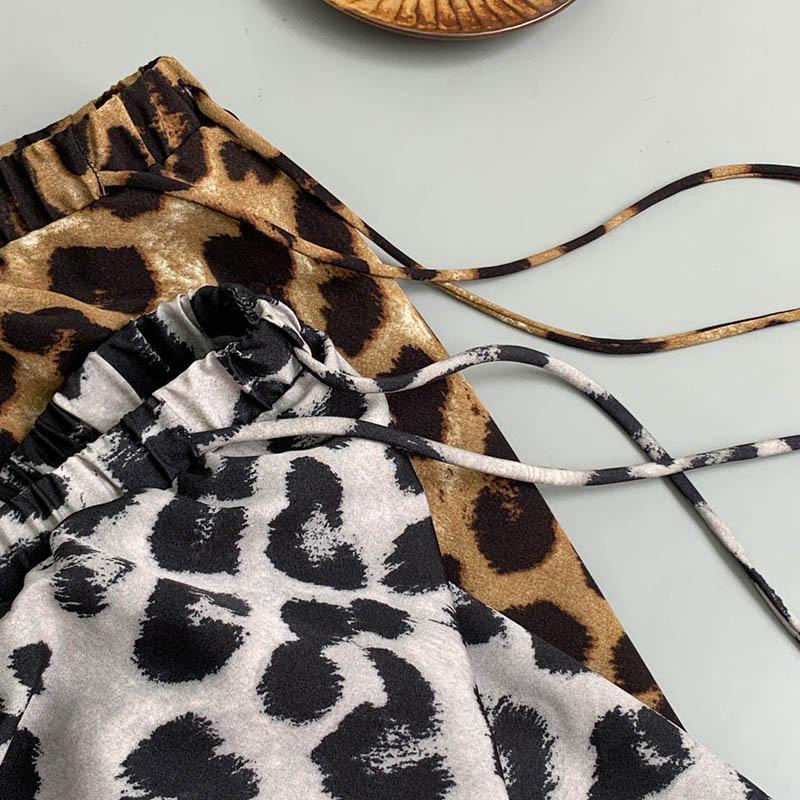 Skirt Women Summer Casual Versatile Leopard  Elastic Half Skirt Loose Comfortable Oversize Stretchy Bustier Skirt