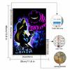 Full Round Diamond Painting The Princess and The Ghost Art Rhinestone Picture Mosaic DIY 5D Cross Stitch Embroidery Home Decoration