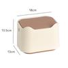 Mini Kitchen Desktop Trash Can Cute Cartoon with Lid Dormitory Bedroom Dressing Table Office Press Type Garbage Storage Box