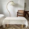 Spitzen-Tischdecke im Vintage-Stil Dekoration für Teeparty Tischdecke Durchbrochene Stickerei Textil Tischabdeckungen für Partys Hochzeiten Esstischabdeckung