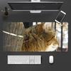Wildkatze Mauspads großes Tastatur-Maus-Schreibtischpad rutschfeste Gummi-Gaming-Mauspad Laptop-Maus-Teppich