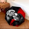 1PC Skull  Automatic Umbrella - Suitable Travel Outdoor Portable Umbrella Birthday Gift Daily Essentials