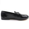 LOUIS VUITTON loafers black Patent leather Women 35.5 Used