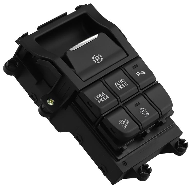 Portable 93300-D30104X 93300D30104X Car Electronic Handbrake Switch Console Floor Switch Complete For Hyundai Tucson чёрный