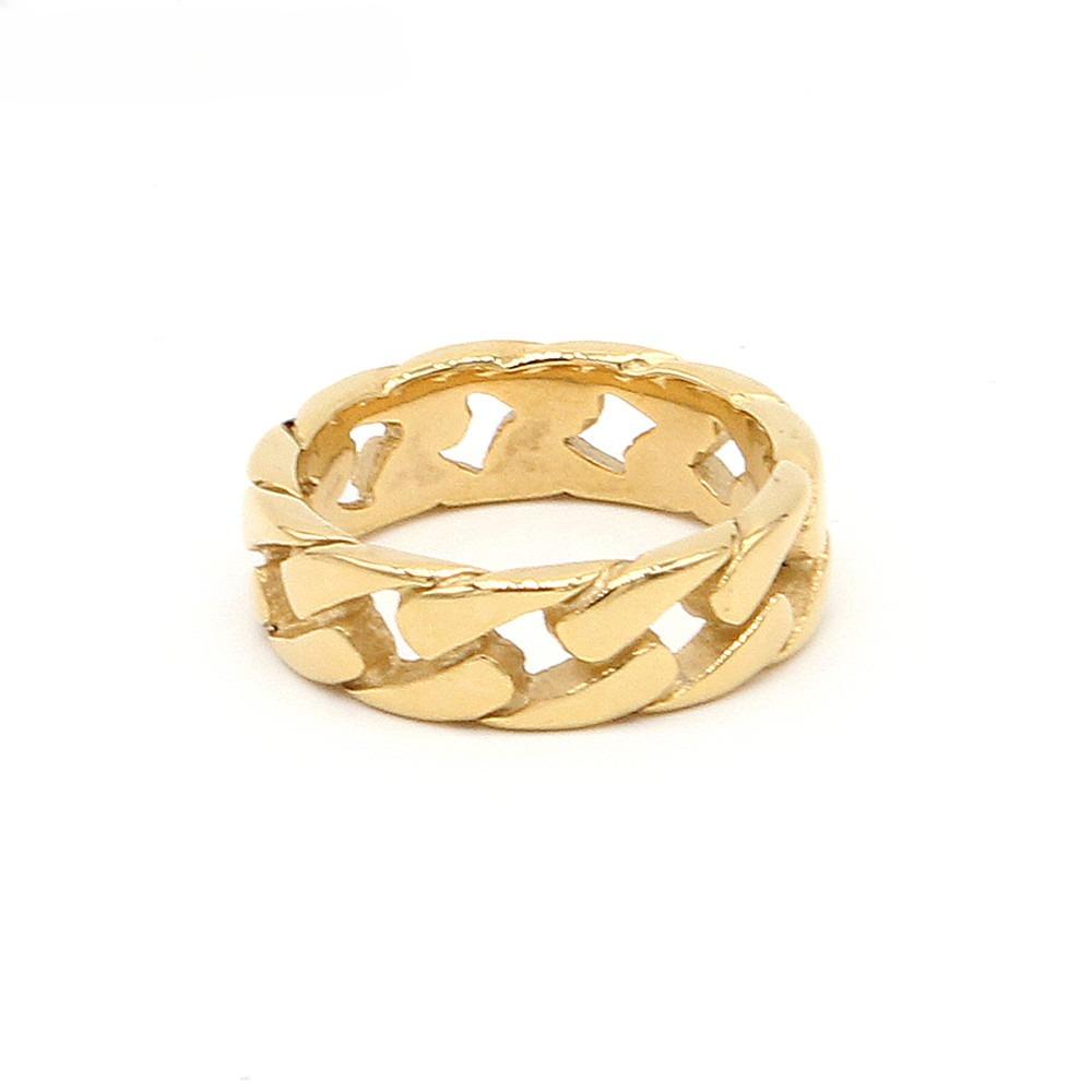 2026 European and American Fashion Retro Personalized Car Chain Ring, Men's Ring