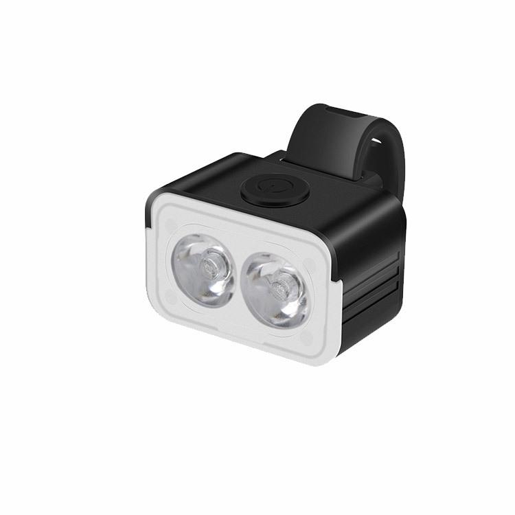Bright USB-C Rechargeable Waterproof Bicycle Light Set with Aluminum Front and Rear Lights