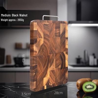 Mortise and Tenon Walnut Double-Sided Cutting Board