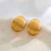 Arc Stud Earrings Niche Light Luxury Exquisite Earrings Stud Earrings