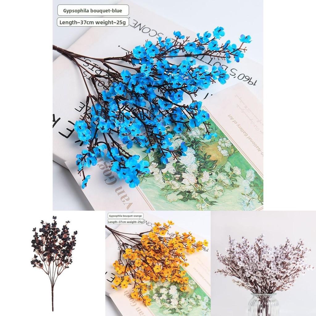 Artificial Gypsophila Paniculata Flower Wreath With Silk Bloom Material For Outdoor Weddings And Event Styling