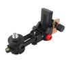 Fine Tuning Bracket Level Tool Adapter Multifunctional 360 Degree Rotation Telescoping Pole Cradle Head