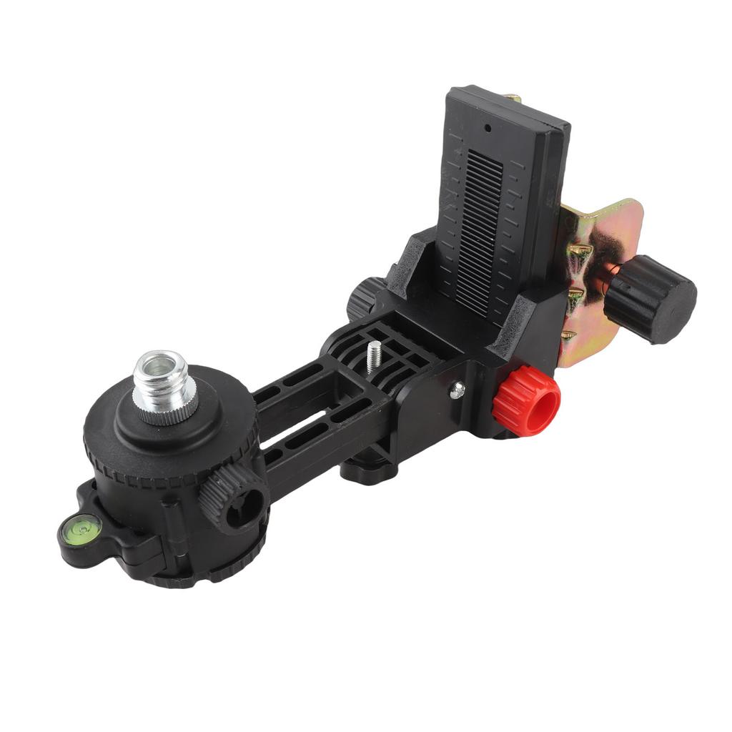 Fine Tuning Bracket Level Tool Adapter Multifunctional 360 Degree Rotation Telescoping Pole Cradle Head