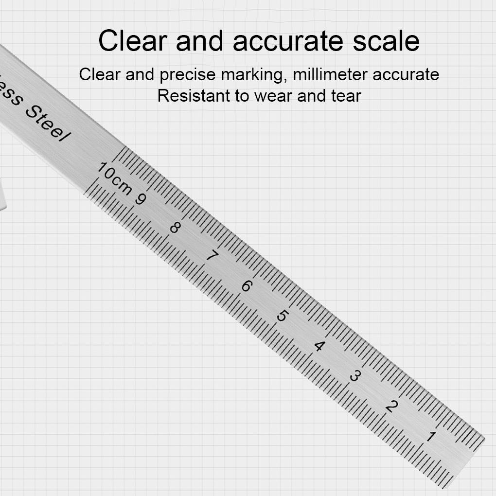180° Protractor Woodworking Worker Stainless Steel Adjustable Rotary Measuring Tools Measurement Gauge Measure Tool Device