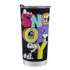 Snoopy Stainless Steel Water Cup Vacuum Insulated Double Wall Thermo Scoop SUS304 Food Grade Stainless Steel 600ml Coffee Cup with Lid Insulated Car