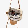 Borsa a tracolla tote da lavoro/pendolarismo stile college, grande capacità, impermeabile, per computer, da donna, per viaggi, con texture, leggera, grande