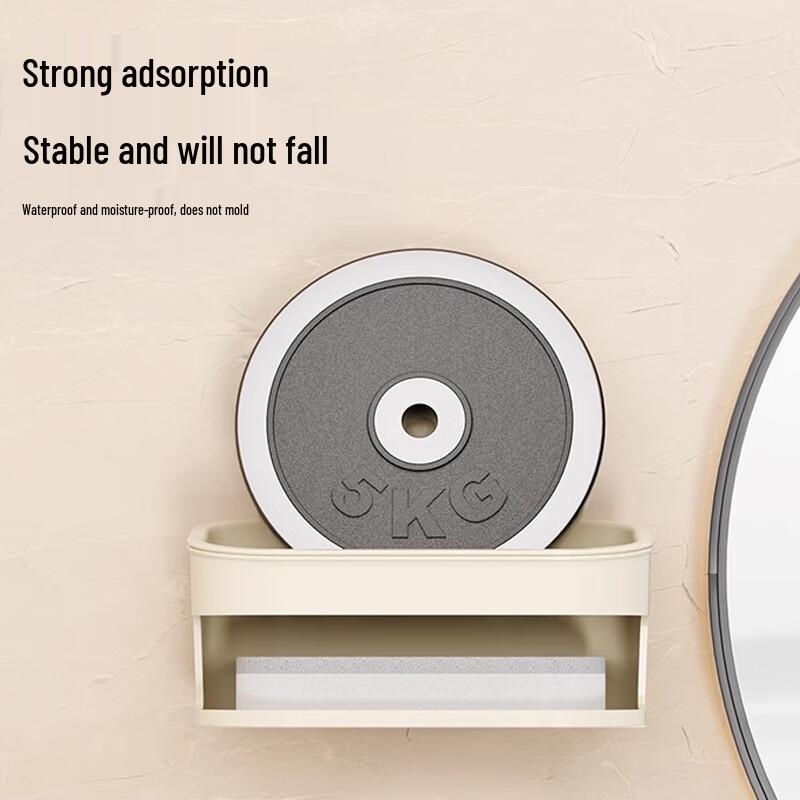 Portable Wall-Mounted Soap Dish