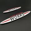 John Cooper Works Front Grill Emblem Badge Sticker Decals