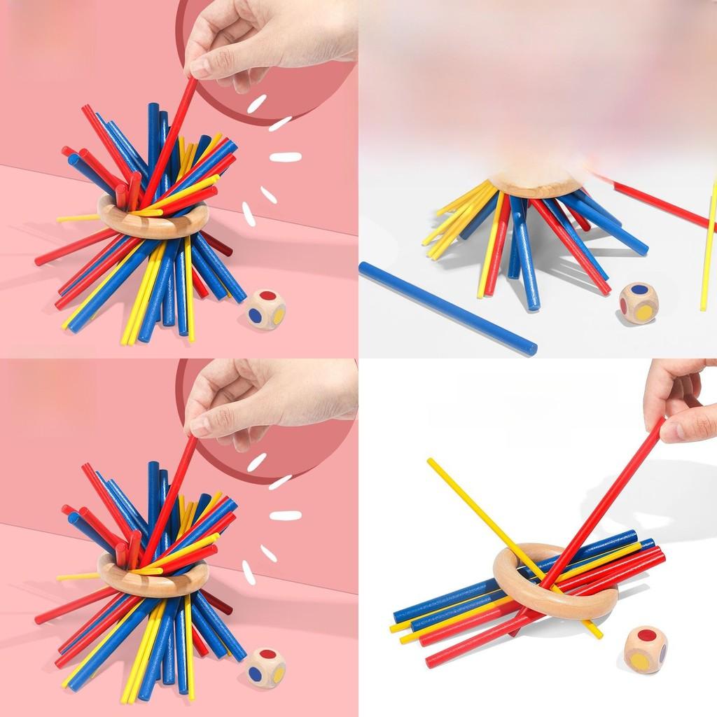 Stick Wooden Build Blocks For Preschoolers Educational And Growth Cognitive