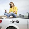 Flower Decal Car Body Sticker, Car Body Flower Decal | Scratch Resistant Decorative Sticker
