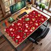 Christmas Printed Mouse Pad Non Slip Desk Mat For Office Gaming Home Use Holiday Gift