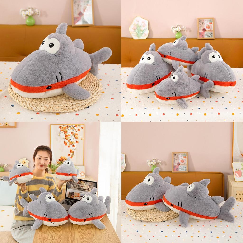 Shark Jones Hody Plush Toy Children Soft Animal Doll With Pp Filling Cotton