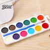 Portable Painting Kit Watercolor Paint Set Washable Solid Palette Bright Drawing Tools for Children Colors Pigment Kit Kids And Beginners