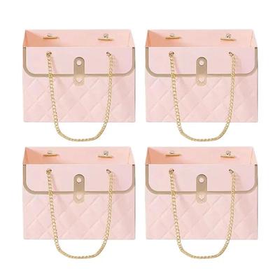 Good-16PCS Flower Box Rose Packaging Box Valentine's Day Birthday Party Gifts Wrapping Paper Bag Gift Box, Easy To Use B