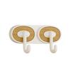 Adhesive Hook, Load-Bearing Wall Hanger, with High-Adhesive Backing Retro Style Hook, for Bathroom Kitchen Entrance Hall