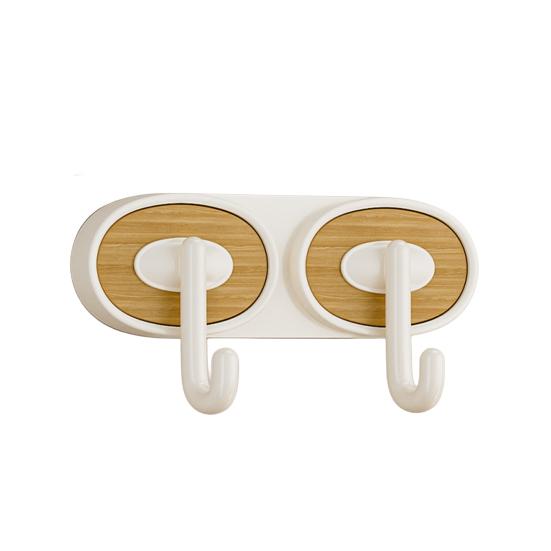 Adhesive Hook, Load-Bearing Wall Hanger, with High-Adhesive Backing Retro Style Hook, for Bathroom Kitchen Entrance Hall