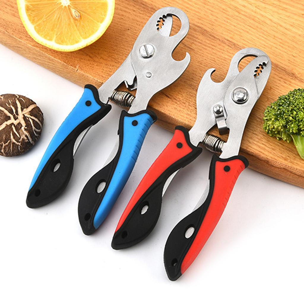 Snail Tail Cutting Tool Stainless Steel Escargot Scissors Snail Plier With Rubber Handle For Precise Snail Processing