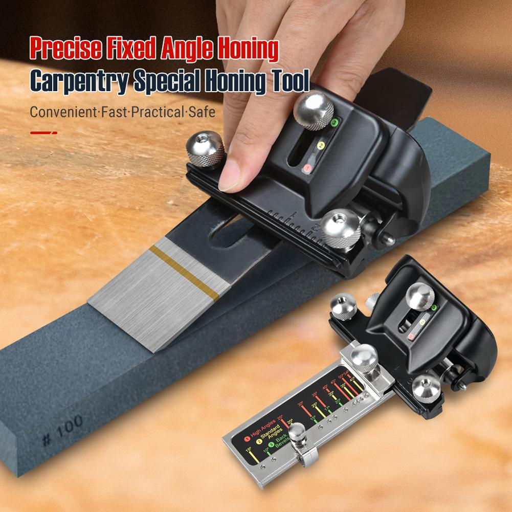 Fixed Angle Honing Manual Sharpener Angle Woodworking Grinding Tool for Efficient and Accurate Blade Sharpening