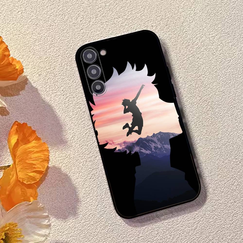 Anime H-HaiKyuu cool Phone Case Black Silicone Soft For Samsung Galaxy A73,A72,A71,A70,A53,A52,A51