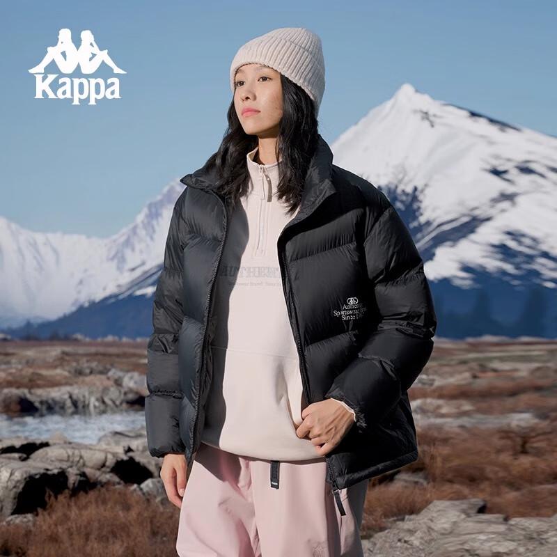 Kappa Unisex Hooded Goose Down Puffer Jacket K0EZ2YY82D S