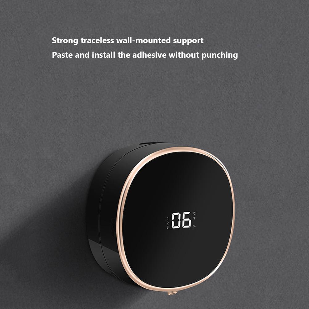 Automatic Soap Dispenser Wall Mountable Touchless Soap Dispenser USB Rechargable Portable Waterproof for Restaurants Home Public