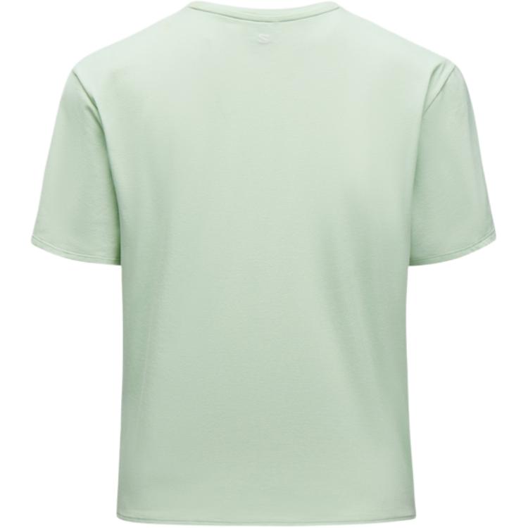 Salomon Trackline Ss Tee Women Tops Wave-Blue LC2442600