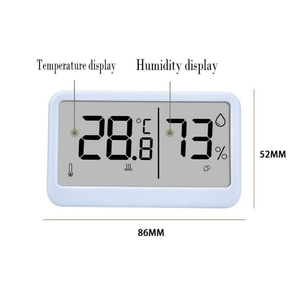 Digital Hygrometer - High Accuracy - Large LCD Temp/Humidity Monitor