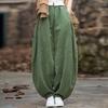 Pants for Women Elastic High Waist Long Trousers Plus Size Thickened Stretchy Versatile Casual Bell-bottom Pants