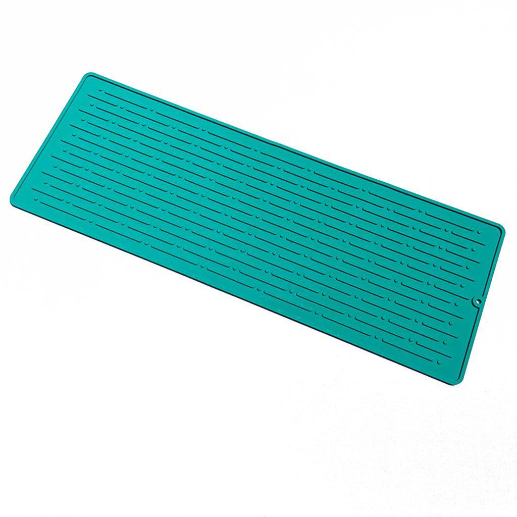 3 Sizes for Counter Draining Durable Heat Resistant Dish Mat Place Mat Cushion Pad Drying Pad