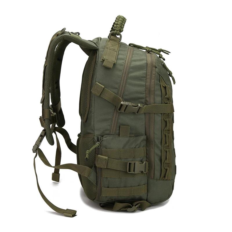Men Military Tactical Backpack Outdoor Water-Repellent Camping Hunting Trekking Sport Bag Softback Large Capacity Army Molle Rucksack