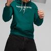 Puma Team Hoodie Letter Print Long Sleeve Sweatshirt Men hoodies Green 621322-43