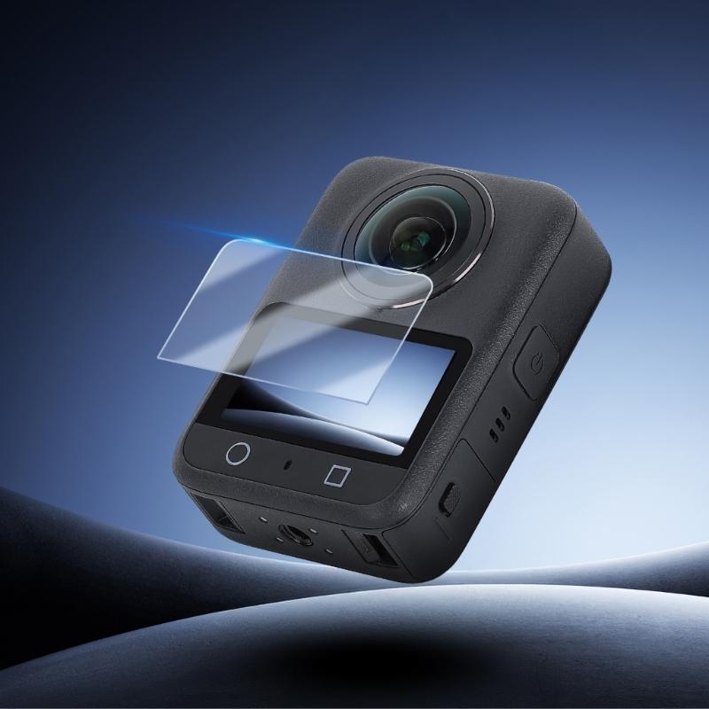 Oil Resistant Thin Tempered Glass Screen Protector Guard Cover For 360 Camera Anti Scratch Anti Fingerprint 9H Hardness